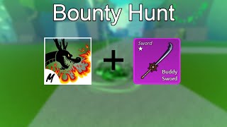 Buddy Sword  Good Aim  Free Bounty  Blox Fruits Bounty Hunting [upl. by Noram]