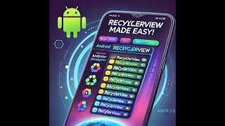 Kotlin  How to use Recycler View  ASMR Coding [upl. by Milinda]