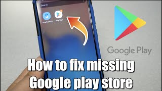 How to fix missing Google play store for android [upl. by Ainitsirk524]