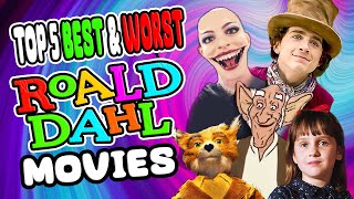 Jambareeqis Top 5 Best amp Worst ROALD DAHL Movies [upl. by Paxon]