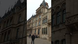 Luxembourg Palace of the Grand Dukes shortsvideo shorts short travel europa luxembourg [upl. by Kreis610]