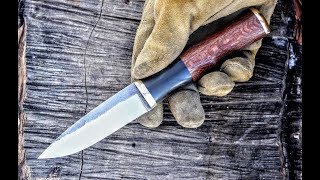 Forging A Puukko Knife [upl. by Llemrej]