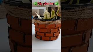 Diy planter 🌿 shortvideo diy planters diyplantpot [upl. by Agnese204]