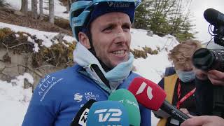 Simon Yates  Interview at the finish  ParisNice 2022  Stage 7 [upl. by Vanderhoek]