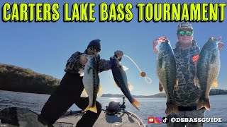 Carters Lake Fall Bass Fishing Tournament  ABA Series 2nd Place North Georgia [upl. by Jarib305]