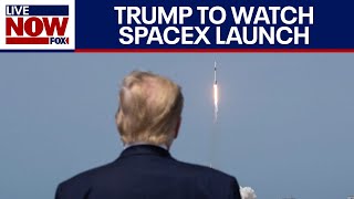 UPCOMING LIVE Donald Trump and Elon Musk watch SpaceX launch in Texas 5PM ET  LiveNOW from FOX [upl. by Ellenrad]