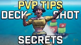 Deckshots Made Easy PVP TIPS  Sea of Thieves [upl. by Brebner]