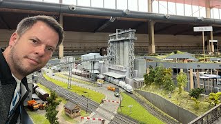 Modellbahner vereint Euch FREMO Märklin 3Leiter und 2Leiter Treffen in Haßloch 2024 [upl. by Amadis]