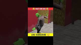 GRANNY GRANDPA ZOMBIE बन गये 😂🤣 shorts funny granny grannygame granny3 [upl. by Llain]