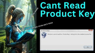 Windows Cannot Read The Product Key Setting From The Unattend Answer File  VirtualBox [upl. by Laurene]