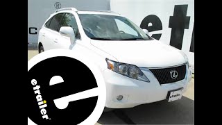 etrailer  2010 Lexus RX 350 Glacier Cable Tire Chains Complete Installation [upl. by Haas]