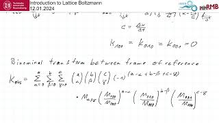 Introduction to Lattice Boltzmann 10 Cumulant method [upl. by Man]