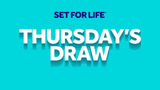 The National Lottery Set For Life draw results from Thursday 11 January 2024 [upl. by Fiertz]