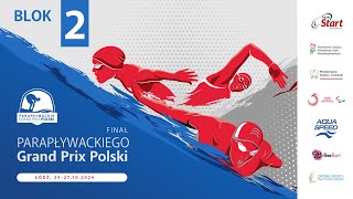 BLOK II  Finał Parapływackiego Grand Prix Polski Łódź 2024 [upl. by Dougherty]