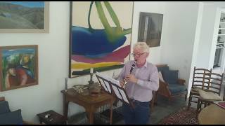 Caprice number 16 for solo clarinet by Mark Walton [upl. by Kerat]