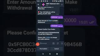How to withdrawREFI Airdrop Token To Trust Wallet [upl. by Pirali]