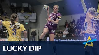 MC Midtjylland lucky dip  Main Round 6  Womens EHF Champions League 201718 [upl. by Libre361]