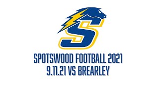 Spotswood High School Football vs David Brearley  91121  100pm [upl. by Amalbergas]