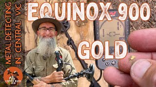 GOLD DETECTING with the MINELAB EQUINOX 900  SETTINGS USE and REVIEW [upl. by Corell]