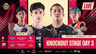 LIVE  IKATLONG ARAW  M5 World Championship Knockout Stage  PH [upl. by Epilihp]