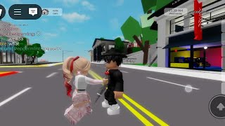 brookhaven RP someone trying online dating Roblox games bro 😂 ck4😂 [upl. by Emlen393]