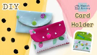 Card Holder 💳 Sewing Tricks Credit [upl. by Ailime]