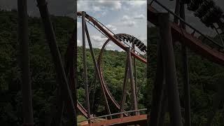 Wildfire Silver Dollar City 🤓 rollercoaster coasterenthusiast themepark coaster mountains pov [upl. by Acul]