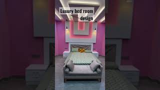 Luxury bed room design shorts  intarchtick design [upl. by Accebor]