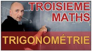 Trigonométrie  Maths 3e  Les Bons Profs [upl. by Niwrehs]