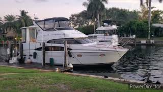 2001 CARVER 40 YACHT  The best family boat money can buy [upl. by Lurline738]