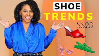 Shoe TRENDS Spring Summer 2023  Fashion Trends [upl. by Ynettirb833]