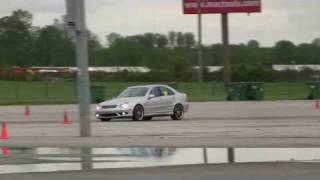 Mercedes C55 AMG Kleemann Autocross Winged Warrior 2009  Best Run [upl. by Tallbott]