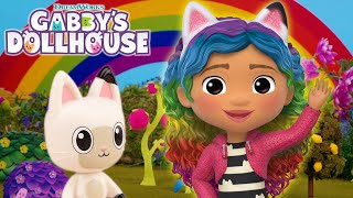 RAINBOW EVERYTHING Gabbys Favorite Rainbow Videos Compilation  GABBYS DOLLHOUSE [upl. by Suilienroc]