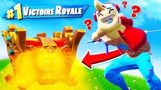 TRÉSOR ALÉATOIRE CHALLENGE sur FORTNITE Battle Royale [upl. by Nosreme]