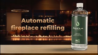 Planika Automatic Fireplace Refilling [upl. by Alebasi957]