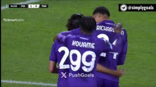 Yacine Adli Goal Fiorentina vs The New Saints 20 All Goals and Extended Highlights [upl. by Eimaj]