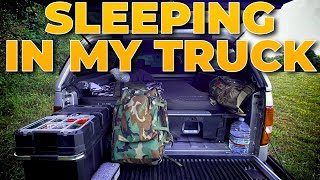 Ultimate Truck Camper Sleep System  Comfort Tips for Truck Camping [upl. by Ryhpez]