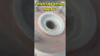 Front wheel Bearing Noise problem in car shorts automobile mechanic youtubeshorts [upl. by Rowena]