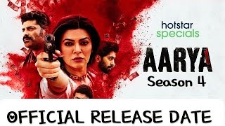 Aarya season 4 release date  aarya season 4 trailer  arya 4 release date confirm  Aarya Season 4 [upl. by Peednam550]