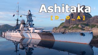 World of WarShips Ashitaka  6 Kills 222K Damage [upl. by Shanleigh]