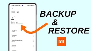 How To Backup amp Restore Data In Any Xiaomi Redmi amp Poco phone  Hindi [upl. by Flam766]