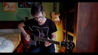 Habibi  Ghali  Guitar live loop cover  Andrea Costa [upl. by Tiny]