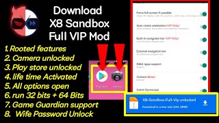 How To Download X8 Sandbox VIP Unlocked  All Features [upl. by Thorsten]