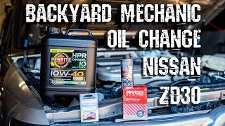 Backyard Mechanic 09 How To Change Engine Oil [upl. by Odnala]