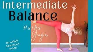 Strong Standing Balances  Intermediate Hatha Yoga  40 minutes [upl. by Haywood185]