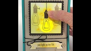 Add Chibitronics LED Light to Your Card [upl. by Greenleaf724]