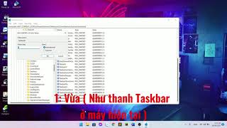 Thu nhỏ thanh Taskbar trên windows 11 [upl. by Eillen729]