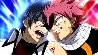 FAIRYTAIL Natsu and Gray Funny Fighting Moments [upl. by Gael]