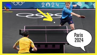 SemiFinal  Truls Moregard vs Hugo Calderano  Paris Olympics 2024 [upl. by Glialentn]