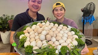 VỪA VỀ VIỆT NAM NGA SUMO ĂN NGAY 100 TRỨNG LỘN TẠI ỐC HOÀNG KIMGẶP LẠI MON VLOG ĐẠI TIỆC GIỮA KHUYA [upl. by Farny]